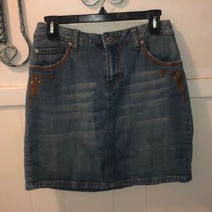 Jean skirt